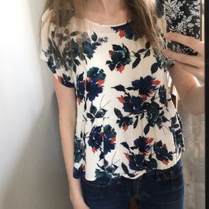 Floral detailed blouse